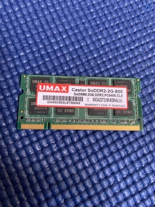 ノートパソコン用DDR2メモリ 2GB