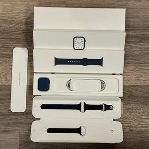 Apple Watch Series 7 41mm GPSモデル | ブルー | アルミニウムケース | スポーツバンド | アップルウォッチ 