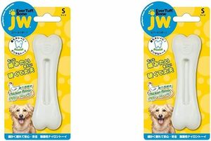 JW Pet(JWペット) 犬用おもちゃ デンタルトーイ エバータフボーン チキン Sサイズ (× 2)