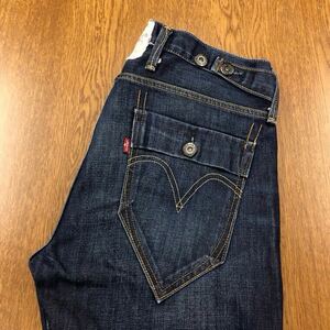 【FF216】Levi's 504 W34 L34 色落ち加工 ジーンズ ジーパン デニムパンツ メンズブランド古着 リーバイス504 送料無料