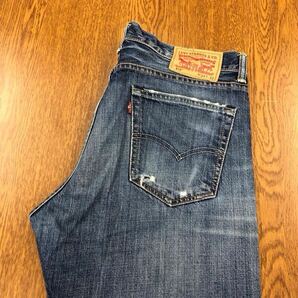 【FF157】Levi's 513 W34 L32 色落ち加工 ジーンズ ジーパン デニムパンツ メンズブランド古着 リーバイス513 送料無料