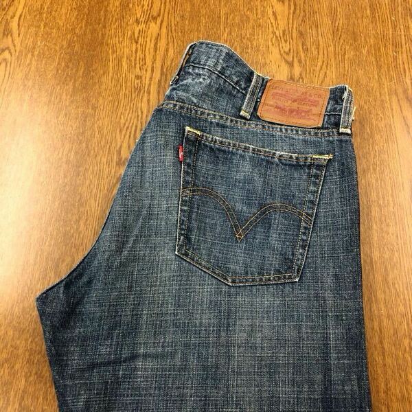 【FF206】Levi's 514 W38 L30 色落ち加工 ジーンズ ジーパン デニムパンツ メンズブランド古着 リーバイス514 送料無料