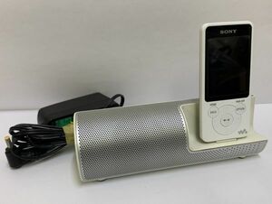 C469-I55-942 SONY ソニー WALKMAN ウォークマン NW-S15 ポータブルオーディオプレーヤー シルバー 音出し確認済み スピーカー付き