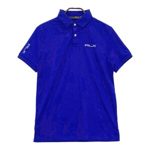 RLX ラルフローレン 半袖ポロシャツ ブルー系 S [240101199284] ゴルフウェア メンズ