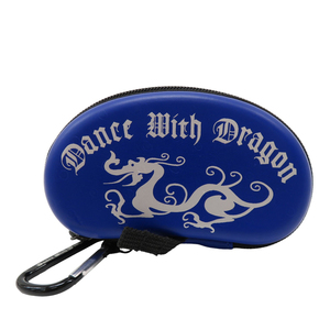 【新品】DANCE WITH DRAGON ダンスウィズドラゴン D3-303004 カラビナ付 ポーチ ブルー系 F [240101202929] ゴルフウェア
