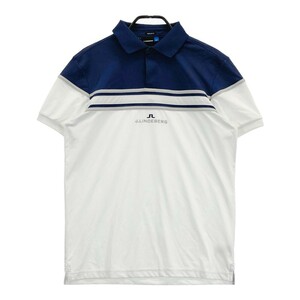 [1 jpy ]J.LINDEBERG J Lindberg polo-shirt with short sleeves white group M [240101202274] men's 