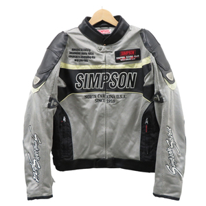 【1円】SIMPSON シンプソン メッシュジャケット グレー系 LW [240101198159]