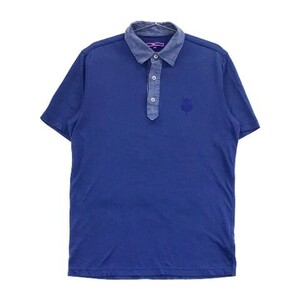 BEAMS GOLF ビームスゴルフ 半袖ポロシャツ ブルー系 M [240001714466] ゴルフウェア メンズ