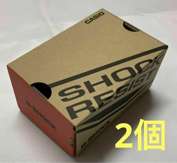 CASIO カシオ G-SHOCK 新品 組み立て式 空箱 箱のみ 2個セット