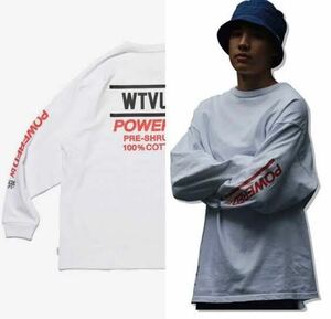 新品 WTAPS POWER-T LS ONEITA ロンT L ホワイト 白 長袖Tシャツ ダブルタップス