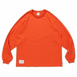 新品 24SS WTAPS Champion Academy L/S T-Shirt L ロンT ダブルタップス 