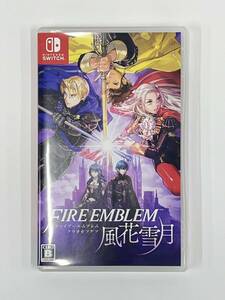 0016-0506 1 иен лот игра soft Nintendo nintendo SWITCH переключатель FIRE EMBLEM способ цветок снег месяц Fire Emblem fu катушка tsugetsu карта есть 