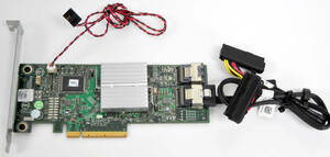 Dell PERC H310 RAIDコントローラ PCI Express ケーブル付属 OHV52W