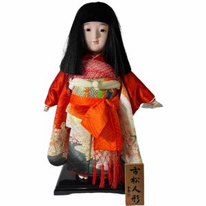 市松人形 玉秀作 日本人形 女の子 置物 飾り 玩具 