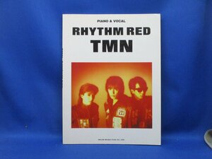 PIANO & VOCAL TMN RHYTHM RED リズムレッド TM NETWORK TMネットワーク 小室哲哉 宇都宮隆 木根尚登 スコア 楽譜 ピアノ・スコア　92011