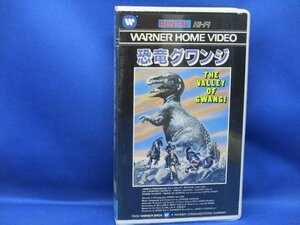 恐竜グワンジ　 形式： VHSビデオ　中古品　 保存品　92116