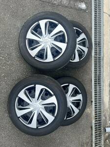 シエンタ 純正ホイール タイヤセット 185/60R15 トーヨータイヤ トヨタ純正 中古タイヤ タイヤホイールセット