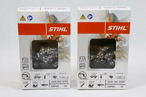 【質Banana】未使用保管品 STIHL/スチール 36360000055 63 PM3 55 ソーチェーン チェーンソー ドライブリング 2個セット OKA♪C