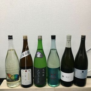 B2 　一升瓶6本　各蔵の最新詰め又は飲み頃のお酒　