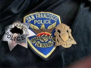 SFPD| San Francisco police badge set 