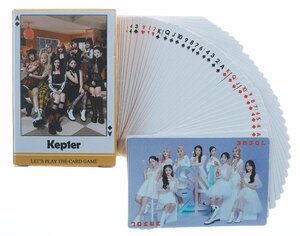 Kep1er ケプラー グッズ トランプ カード ゲーム 54枚セット フォトカードセット K-POP