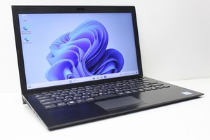 ノートパソコン Windows11 中古 VAIO Pro PG VJPG11C12N 第8世代 Core i5 SSD256GB メモリ8GB Windows10 フルHD 13.3 カメラ 軽量