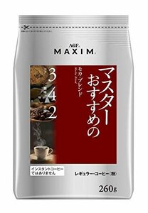 AGF maxi m постоянный кофе тормозные колодки мокка Blend 260g [ кофе мука ]