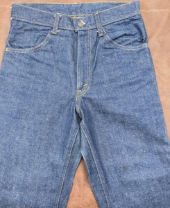 ほぼデッドストック レア 70’S リーバイス Levi’s オリジナル ヴィンテージ 646 サイズ W28 L34 タロン42 オレンジタブ XX 66前期 BIGE 