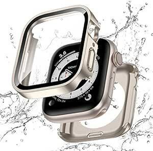 【フルカバー保護】Kawoco アップルウォッチ 防水 カバー Apple Watch SE Series 6 5 4 対応 40