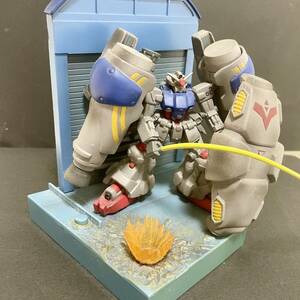 ガンダム試作2号機 ジオラマフィギュア GP02 サイサリススターダストメモリー 星の屑作戦 アナベルガトー