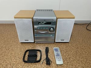 KENWOOD 　MD/CD/カセット/FM ミニコンポ 　RXD-SJ3MD　中古状出品