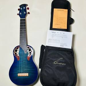 [ ultra rare ]Applause by Ovation ukulele UA-22.. eyes blue 