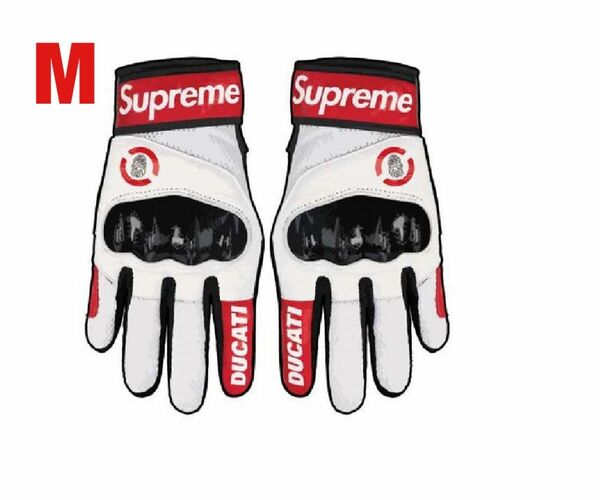 Supreme/Ducati/Spidi C1 Leather Gloves
