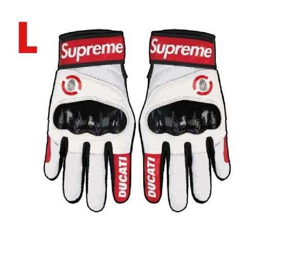 Supreme/Ducati/Spidi C1 Leather Gloves