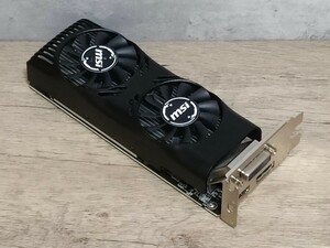 NVIDIA MSI GeForce GTX1650 4GB LP 【グラフィックボード】