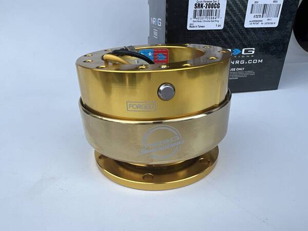 即納 NRG ステリング クイックリリース GEN2.0 Ding ゴールド 金 JDM USDM ドリフト レース SRK200CG 国内在庫 正規物