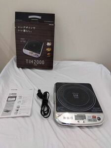 TESCOM テスコム IH調理器 TIH2000 IHコンロ IHクッキングヒーター クッキング 調理器具 k0602