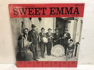 40601S 輸入盤 12inch LP★PRESERVATION HALL/SWEET EMMA/NEW ORLEANS' SWEET EMMA AND HER PRESERVATION HALL JAZZ BAND★VPS-2