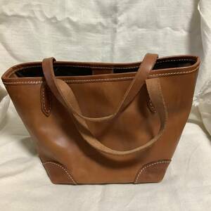 *manofes,1230mano face, small size tote bag, natural leather,*