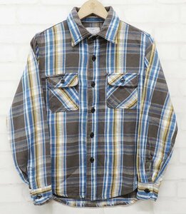 6T1950■TWO MOON ヘビーネルシャツ 日本製 トゥームーン