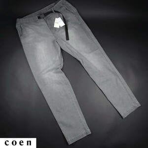  новый товар * United Arrows /ko-en/coen/ climbing стрейч обтягивающий брюки 0198/19 пепел /[L]