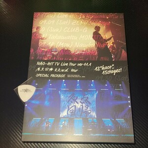 藤木直人 Nao-Hit TV Live Tour ver 11.1 原点回帰 k.k.w.d. tour Special Package BRXP00020 DVD Tシャツ FC 初回 限定盤 ピック タオル