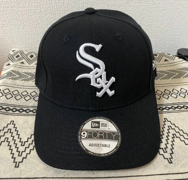 New Era Chicago White Sox ホワイトソックス キャップ黒