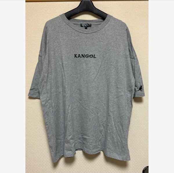 カンゴール Tシャツ オーバーサイズ ビックシルエット フロント刺繍 半袖 ワンポイント刺繍
