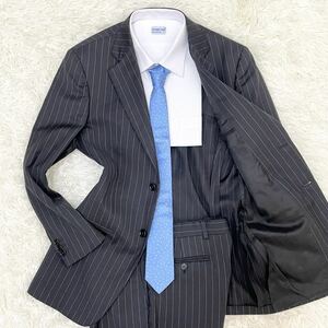 ARMANI COLLEZIONI[ finest quality. one put on beautiful goods ] suit black Armani koretso-ni business work commuting men's 46 M size rank 