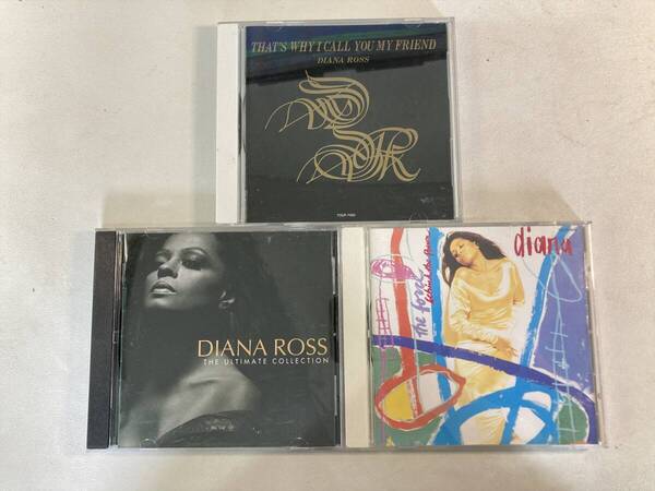 W8781 ダイアナ・ロス 3枚セット|Diana Ross That's Why I Call You My Friend The Force Behind The Power Ultimate Collection