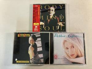 W8791 デビー・ギブソン 3枚セット｜Debbie Gibson Anything Is Possible Body Mind Soul Think With Your Heart