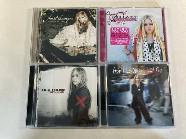 8837 アヴリル・ラヴィーン 4枚セット｜Avril Lavigne Let Go Under My Skin The Best Damn Thing Goodbye Lullaby