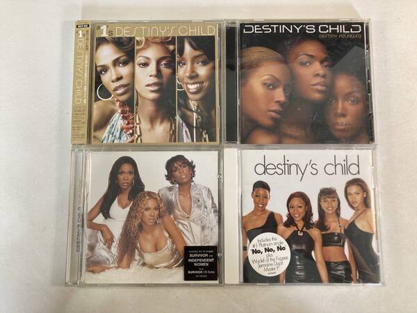 W8890 デスティニーズ・チャイルド 4枚セット|Destiny's Child Survivor Destiny Fulfilled #1's