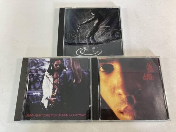 W8896 レニー・クラヴィッツ 3枚セット|Lenny Kravitz Let Love Rule Are You Gonna Go My Way Circus